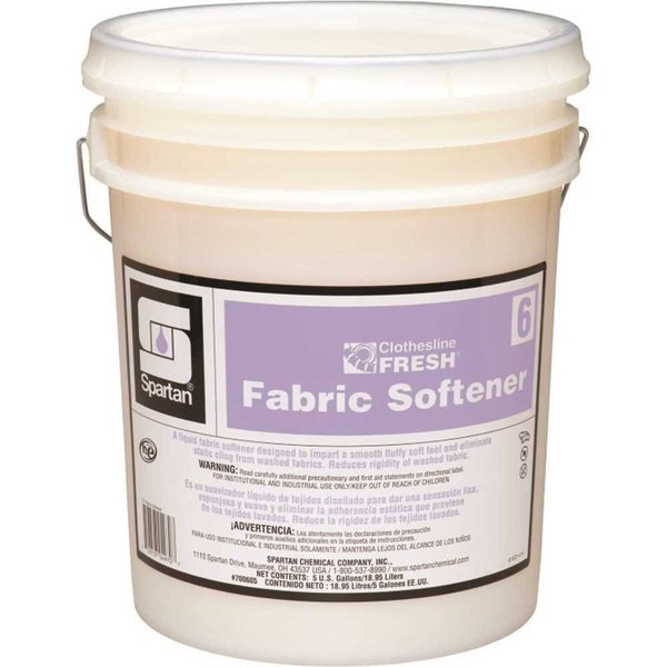 Spartan Chemical Co. Clothesline Fresh 5 Gallon Fabric Softener 700605